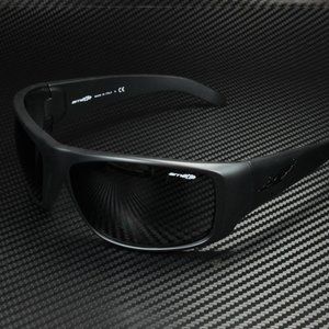 Arnette Black Gray 66mm Men's Sunglasses